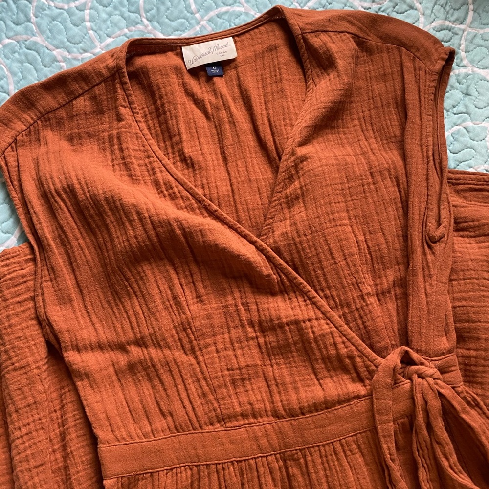 Flowy tie dress